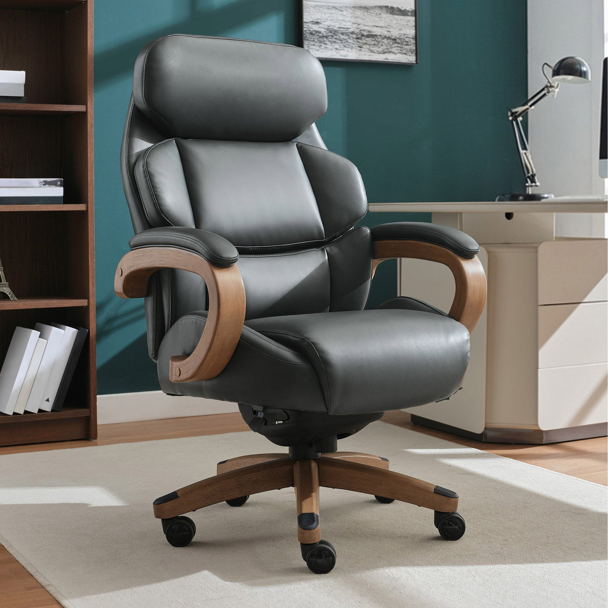 Henredon Adrano Big and Tall Executive Office Chair