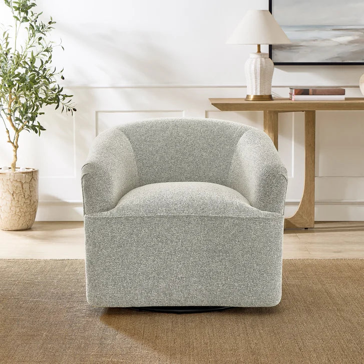 Thomasville Fabric Swivel Chair
