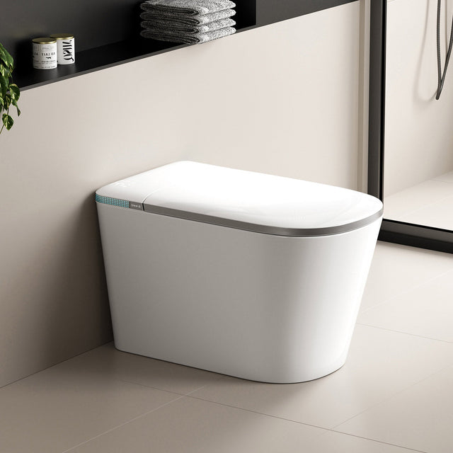 AQUAVIT PURITY Elongated Smart Bidet Toilet with foam/deodorizer U8