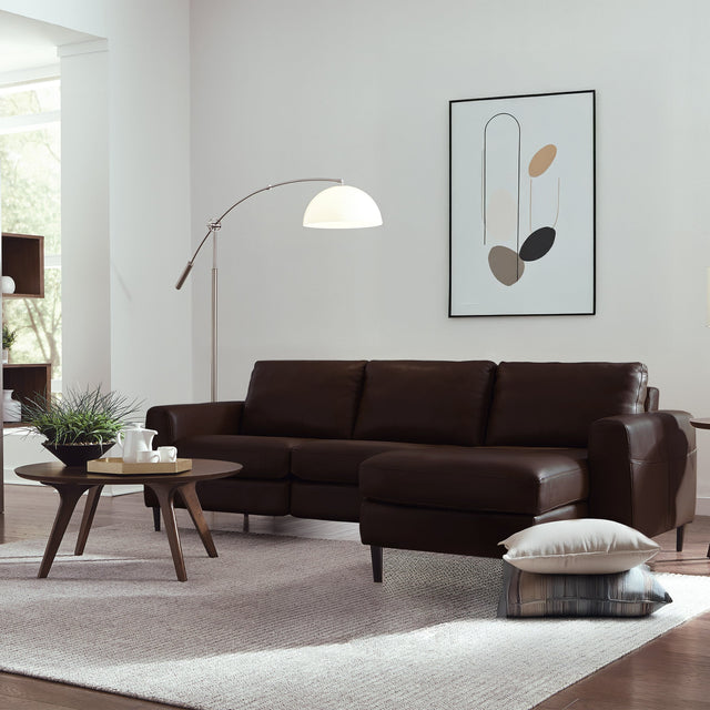Palliser Nash 2-piece Top-grain Leather Sectional N5