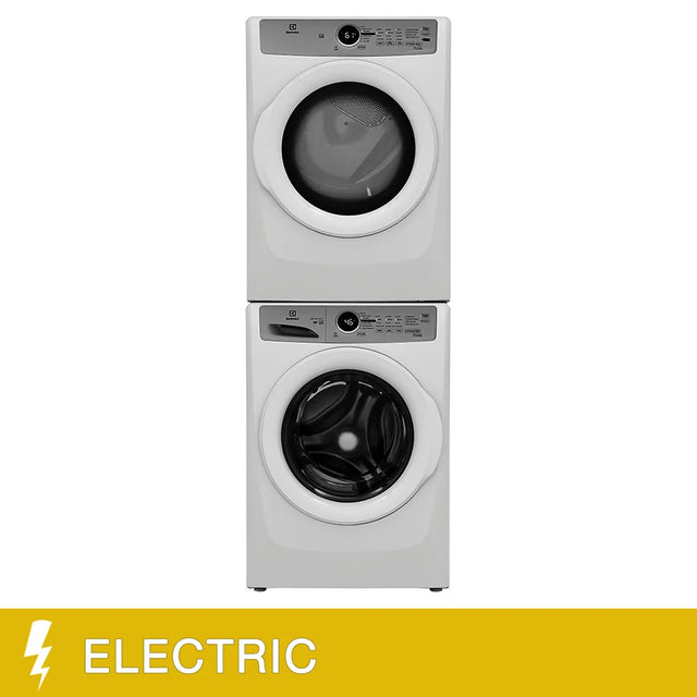 Electrolux 3 Series Laundry Bundle 5.1 cu ft. Front Load Washer and 8.0 cu ft. Electric Dryer with Stacking Kit Z9