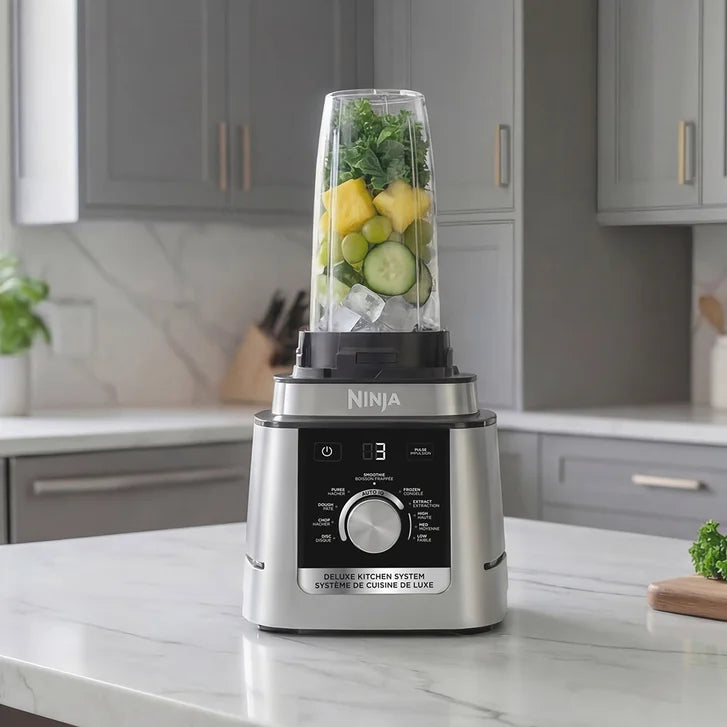 Ninja Deluxe Blender & Kitchen System with 88-oz. (2.6 L) Pitcher, 9-Cup Processor & Auto-iQ