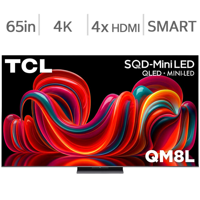 TCL 65" Class - QM8L Series - 4K UHD SQD-Mini LED TV E2