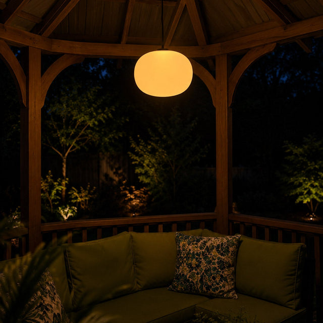 Steady Home Solar Hanging LED Pendant Light P6