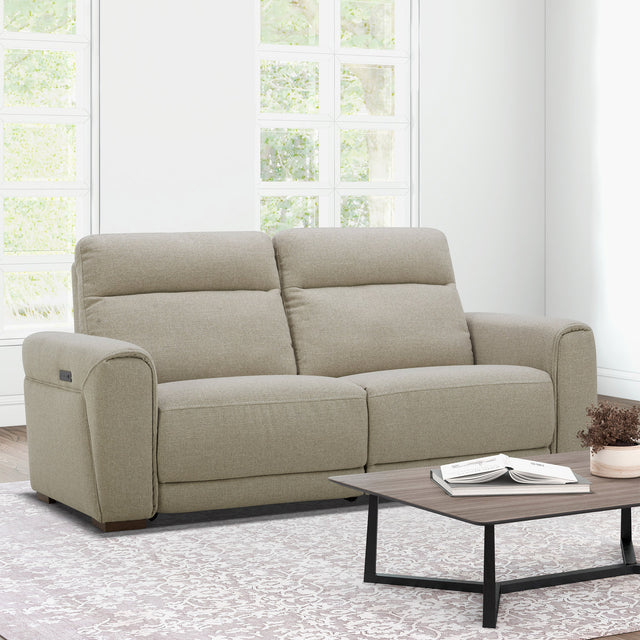 Aiden & Ivy Power Reclining Fabric Sofa U7
