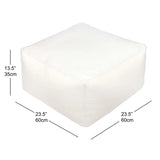 Norka Living Beka Off-White Bean Bag Ottoman