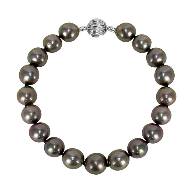 8 – 9 mm Cultured Tahitian Pearl Bracelet J8