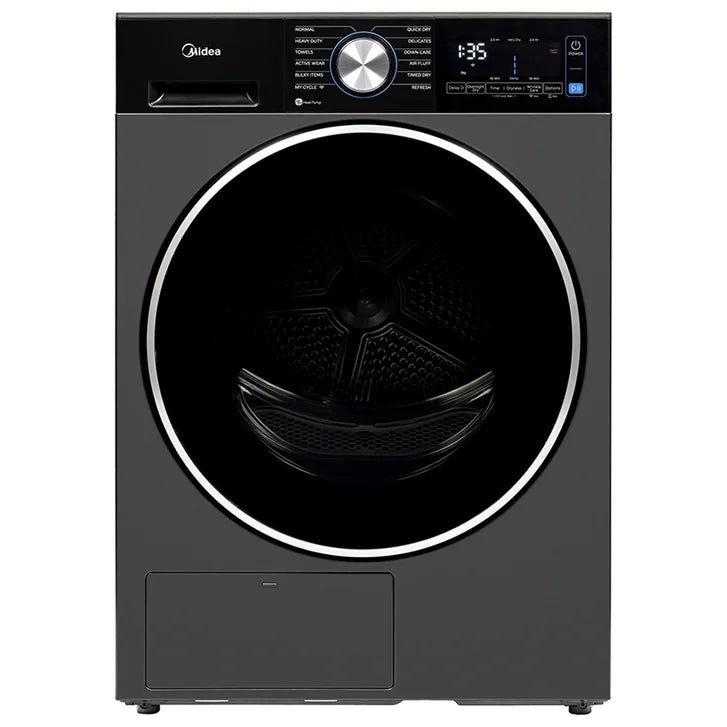 Midea Laundry Bundle 3.1 cu ft. Front Load Washer and 4.4 cu ft. Electric Dryer with Stacking Kit