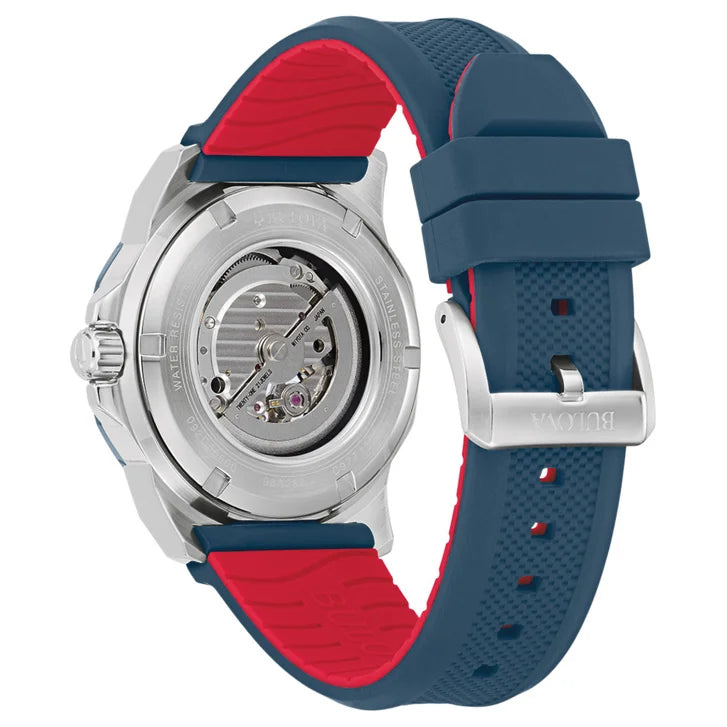 Bulova Marine Star Blue Sunray Dial Men's Watch
