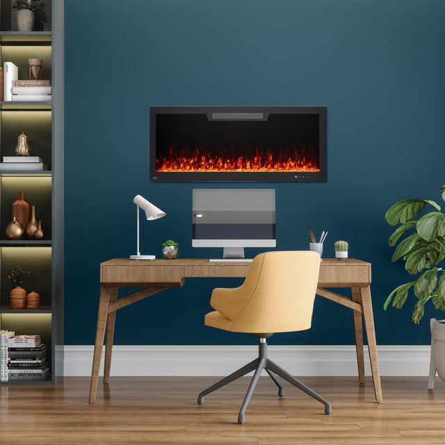 Napoleon 106.7 cm (42 in) Electric Wallmount Fireplace D2