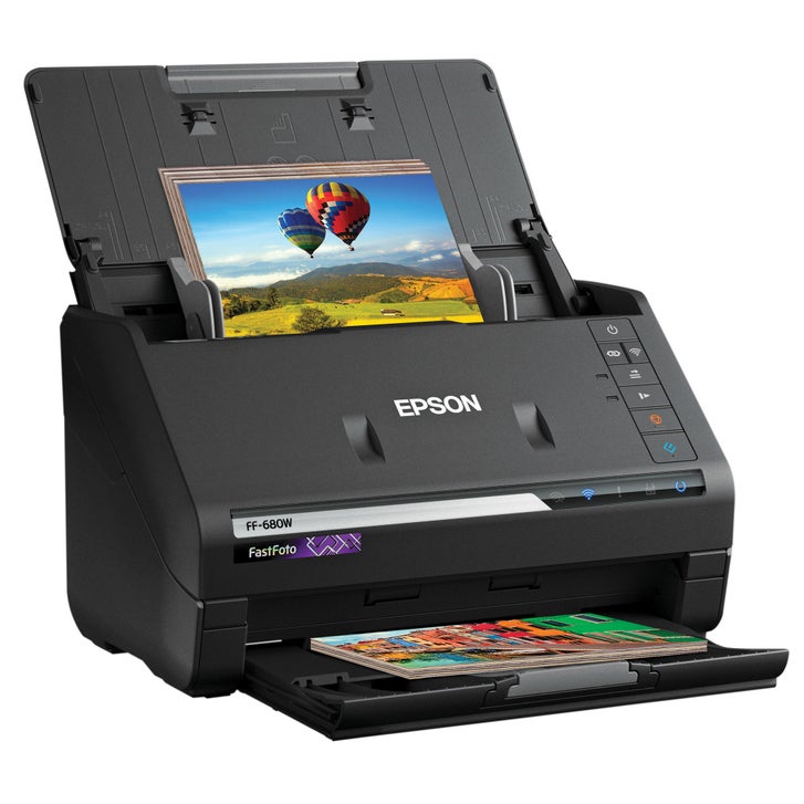 Epson FastFoto FF-680W Wireless High-speed Photo and Document Scanning System