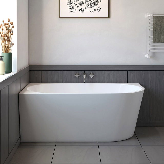 Appollo Andrew 59 in. Cornered Freestanding Tub J5
