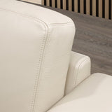 Galleria 2-piece Top Grain Leather Left-hand Facing Sectional