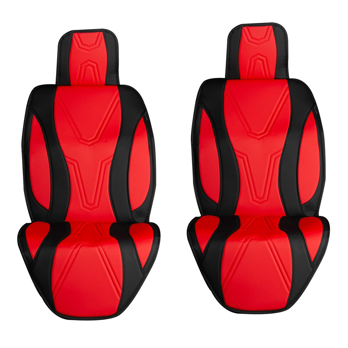 Alpena Red Racer Universal Fit Luxury Seat Cover, 2-pack