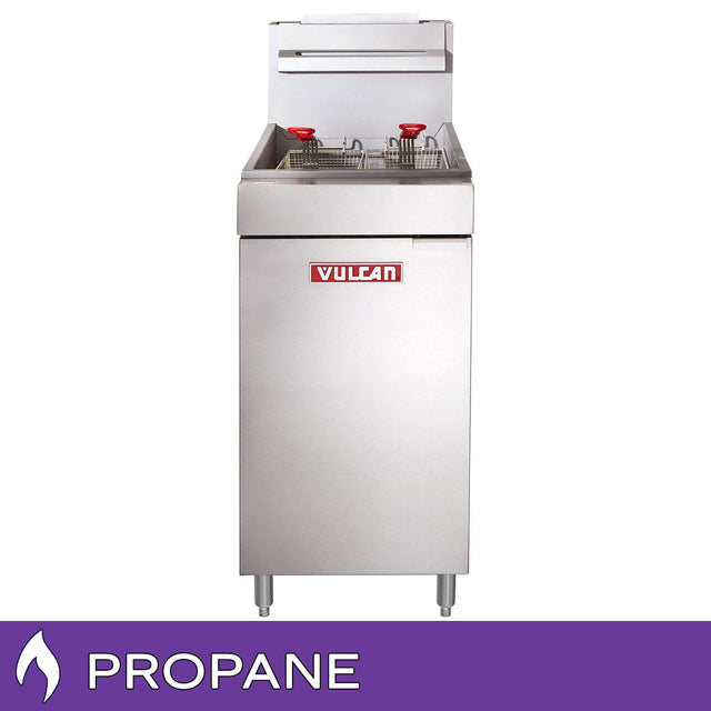 Vulcan 50 lb Stainless Steel Commercial Propane Fryer B2