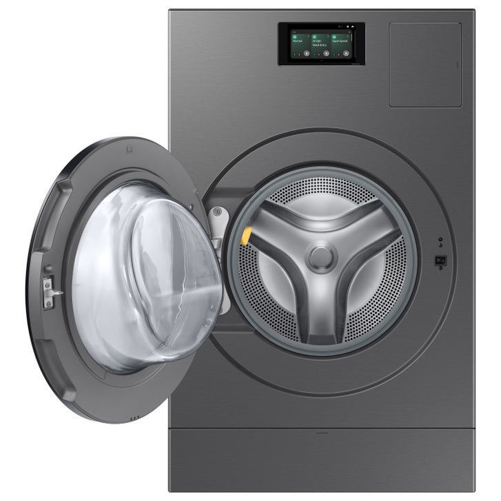 Samsung Bespoke 27 in. 6.1 cu ft. Stainless Steel All-in-one Front Load Washer and Dryer Combo