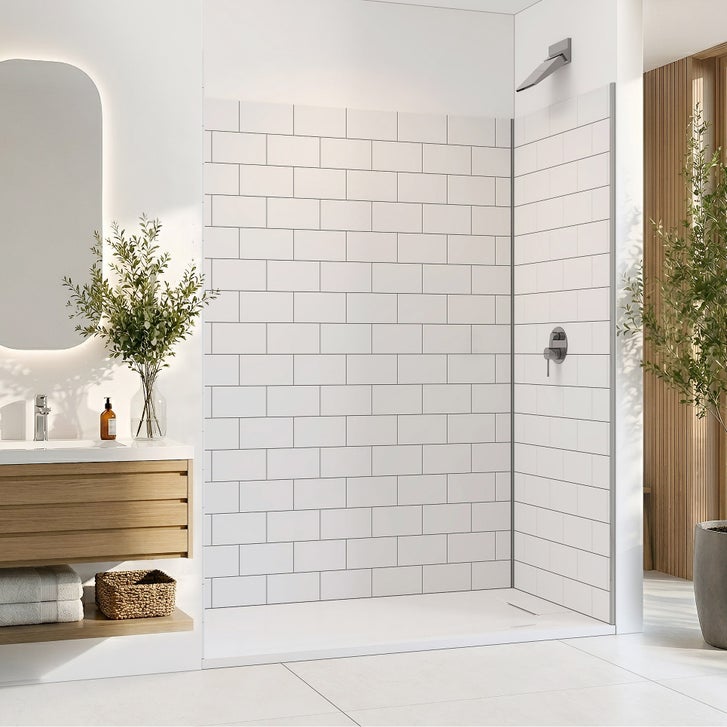Appollo Adriana Alcove Shower Walls