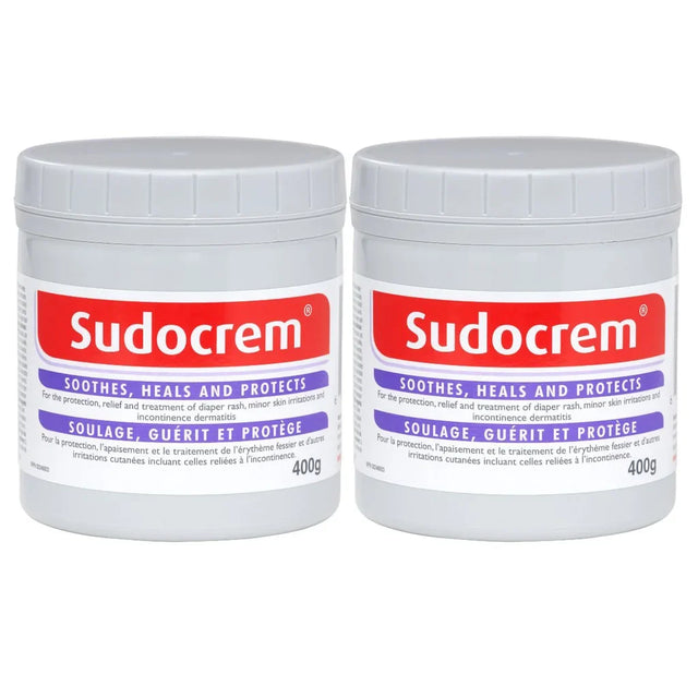 Sudocrem Diaper Rash Cream, 2 × 400g N2