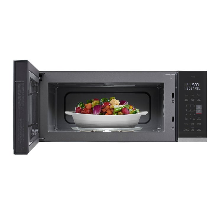 LG 1.3 cu ft. Stainless Steel Over-the-Range Slim Microwave Oven, 400CFM