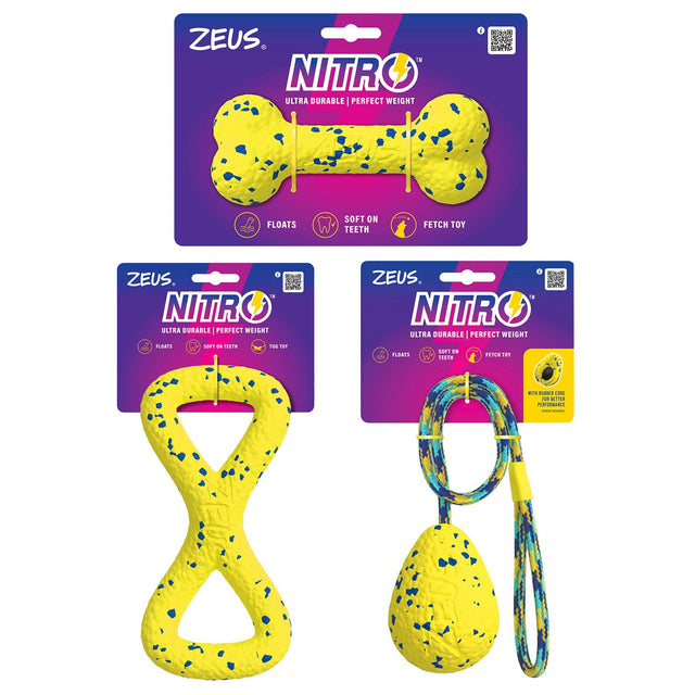 Zeus Nitro Dog Toy Bundle, 3-pack V0