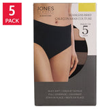 Jones New York Women’s Seamless Brief, 5-pack