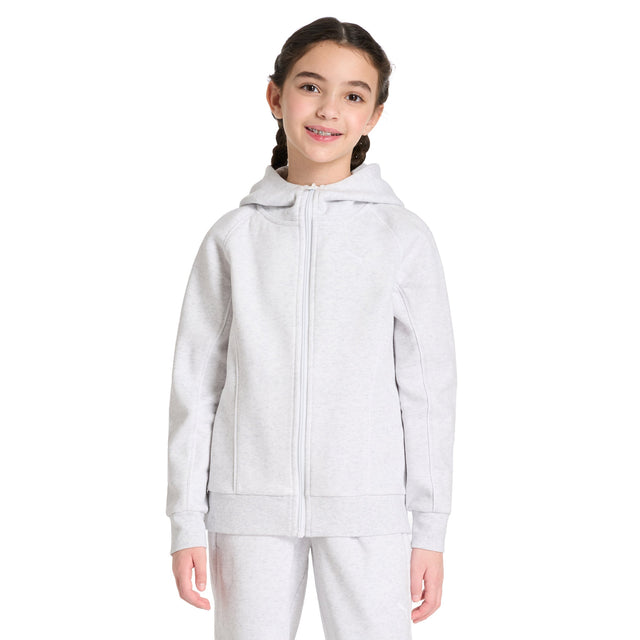 Puma Girls and Boys Fleece Full Zip Hoodie B7