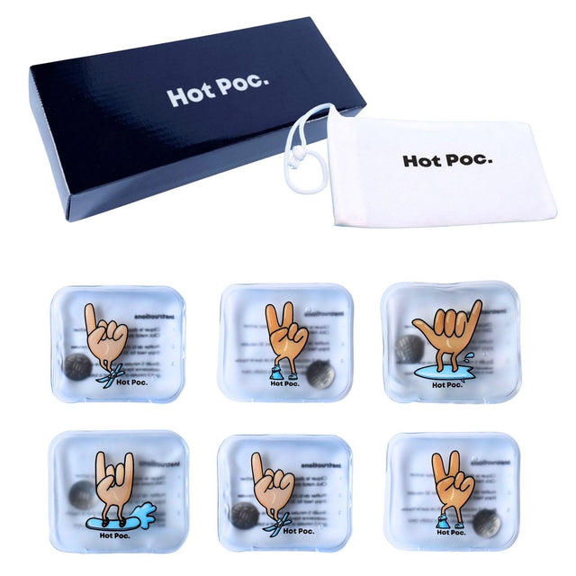 Hot Poc - Reusable Hand Warmers, 6-pack Y9
