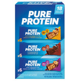 Pure Protein, Protein Bars Variety Pack, 18 × 50 g