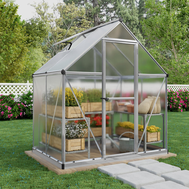 Canopia by Palram Mythos 6 ft. x 4 ft. Greenhouse Kit I8