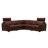 Palliser Mori 5-piece Top-grain Leather Power Reclining Sectional