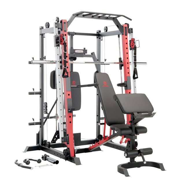 Marcy Smith Machine / Cage System with Pull-Up Bar and Landmine Station Z3