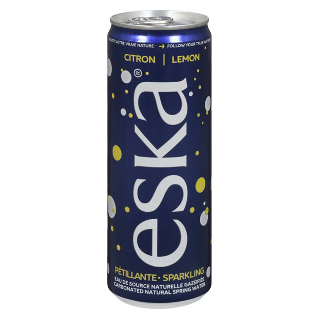 Eska Carbonated Lemon Spring Water 355 mL 24-pack Q3