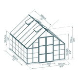 Canopia by Palram 10 ft. x 12 ft. Balance Hybrid Greenhouse