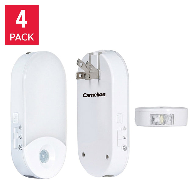Camelion Multi-Function Night Light, Pack of 4 M5