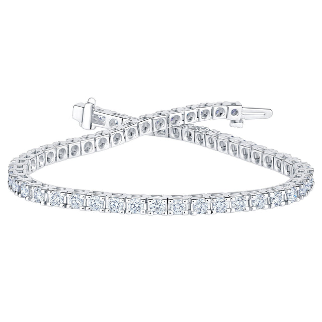 Round Brilliant Diamond Bracelet (4.00 ctw) N2