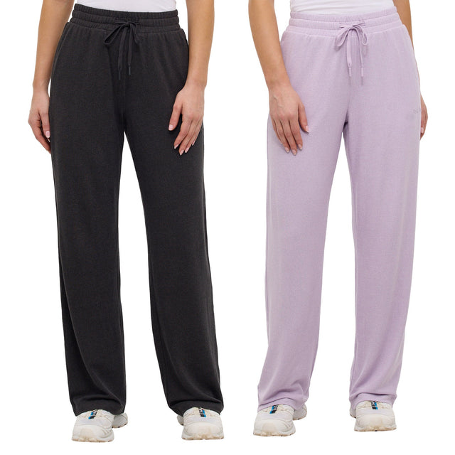 Bench. Women's Wide Leg Lounge Pant, 2-pack T1