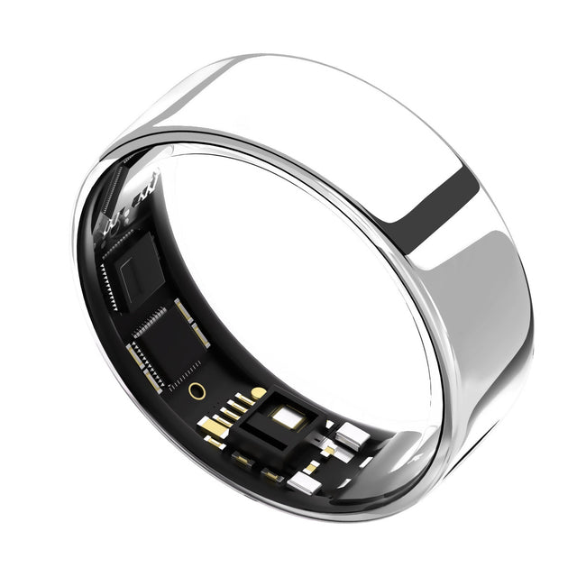 Ultrahuman Ring AIR with 2 Year Ultrahuman X Membership Bundle, Space Silver H4
