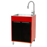 Transform 24 in. Utility Sink with Faucet