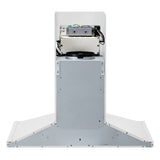 LG STUDIO 30 in. Essence White 600 CFM Wall Mount Range Hood with 5 Speed IR Touch Controls