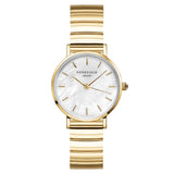 Rosefield White Mother-Of-Pearl Dial Women's Watch
