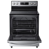 Midea 30 in. 5.1 cu.ft. Freestanding 4-Element Range with Storage Drawer