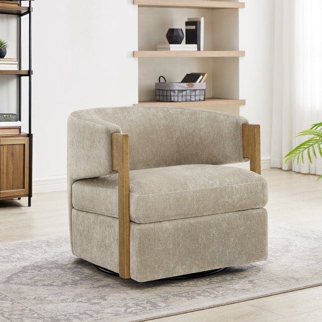 Thomasville – Fabric Swivel Chair K8