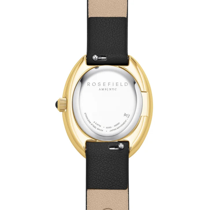 Rosefield Black Dial Women's Watch