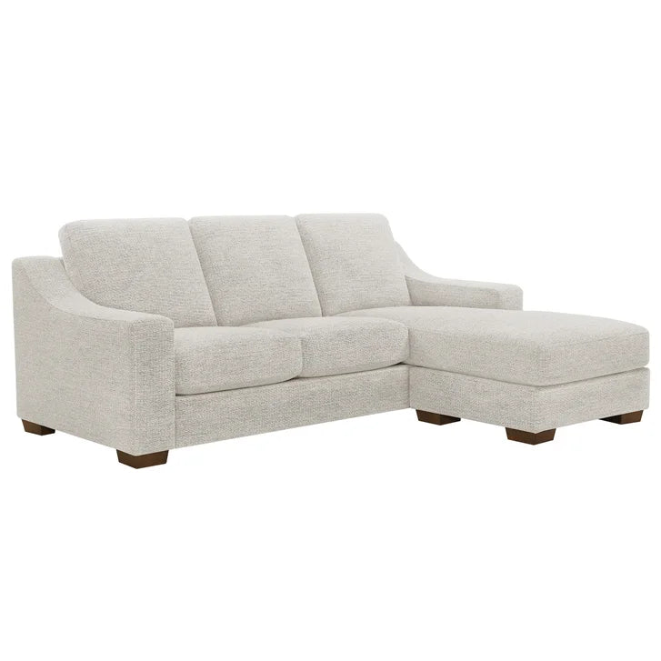 Thomasville Dillard – Woven Fabric 2-piece Sofa with Reversible Chaise