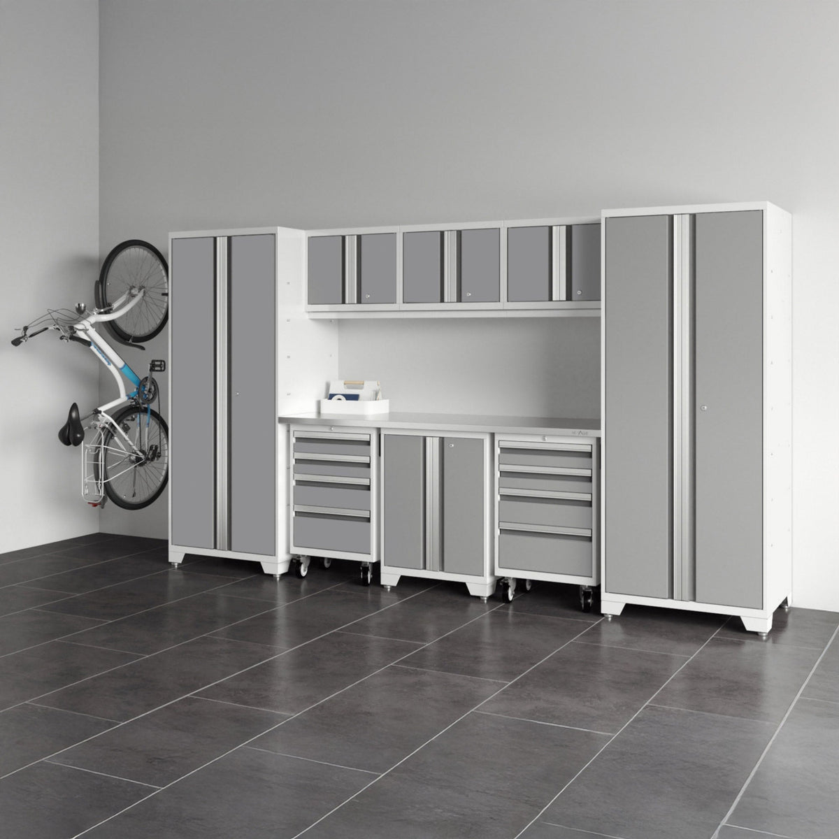 NewAge Products Bold XL Series 9-Piece Garage Cabinetry Set
