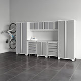 NewAge Products Bold XL Series 9-Piece Garage Cabinetry Set