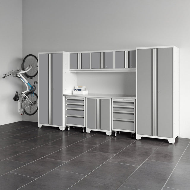 NewAge Products Bold XL Series 9-Piece Garage Cabinetry Set P5