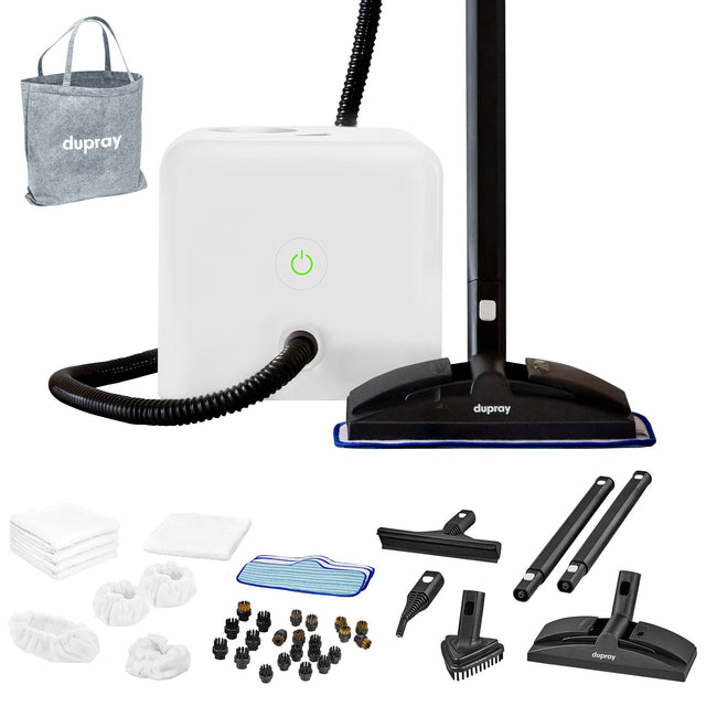 Dupray Neat Steam Cleaner + 40-Piece Steam Cleaning Bundle J2