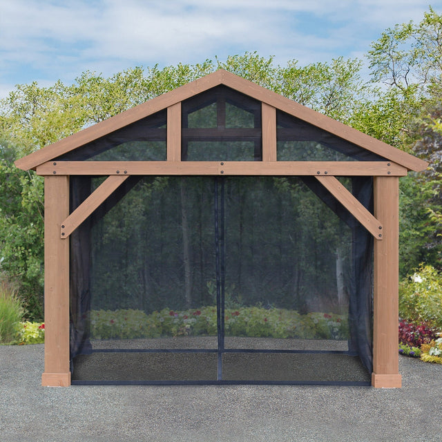 Yardistry 14 ft. x 12 ft. Mosquito Mesh Kit for Pavilion U4