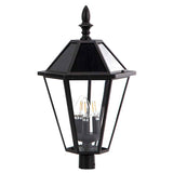 Lutec Outdoor LED Solar Post Light